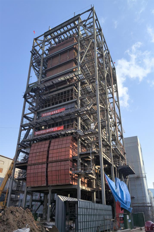 中冶京誠致謝公司 π型亞臨界鍋爐項目圓滿交付